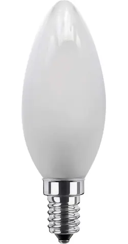 SEGULA LED Candle 3,2W matná / LED žárovka / E14 / 270 lm / 2700 K / stmívatelná