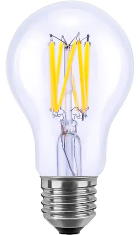 SEGULA High Power čirá / LED žárovka / E27 / 900lm / 2700K / stmívatelná