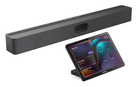 Yealink MeetingBar A50 + CTP25 / Videokonferenční systém / 4K UHD / 60 fps / Bluetooth 5.0 / Wi-Fi 6 / Android 13