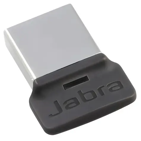 Jabra Link 370 USB BT adaptér MS černá/šedá / Bluetooth adaptér / Bluetooth 4.2 / USB