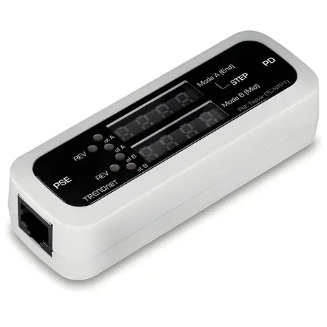 TRENDnet TC-NTP1 / PoE tester / Inline / PoE, PoE+, PoE++