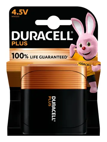 Duracell Plus 3LR12 / Baterie / 4,5 V / alkalická / 1 ks