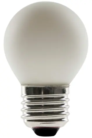 SEGULA LED Golfball 3,3W opal-matná / LED žárovka / E27 / 200 lm / 2000-2700 K / stmívatelná