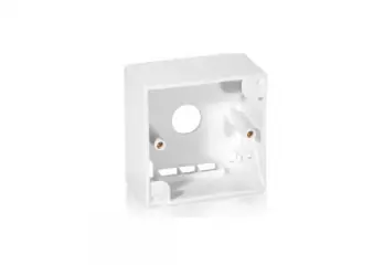 Equip Krabice na omítku pro frontplaty bílá / Krabice na omítku / ABS / 80x80 mm
