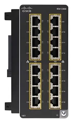 Cisco Catalyst IE3300 Rugged Series / Rozšiřující modul / 16x GbE RJ-45