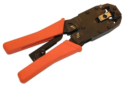 XtendLan / Krimpovací kleště / RJ-45 / RJ-12 / RJ-11 / RJ-10 / S ráčnou