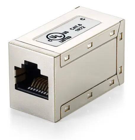 Equip RJ45 spojka Cat6 stíněná / Spojka / 8P8C / 1 Gbit/s / 250 MHz