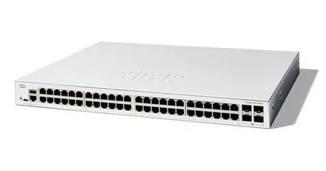 Cisco Catalyst 1200-48T-4X / Switch / 48x RJ-45 10/100/1000 / 4x 10G SFP+ / L3 inteligentní