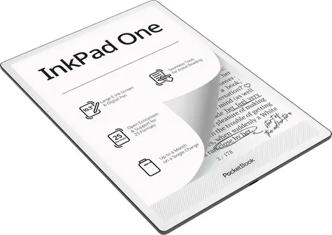 PocketBook InkPad One černá / Čtečka e-knih / 10.3" / E Ink Mobius / 1404x1872 / 32GB / Stylus / Wi-Fi / BT