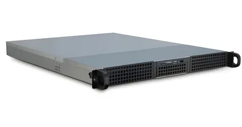 Inter-Tech 1U 10255 černá / Serverová skříň / 19" / 1U / E-ATX / 9x 2,5" + 3x 3,5" HDD / USB 3.2 Gen 1