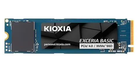 Kioxia Exceria Basic LSF10Z001TG8 1TB / SSD / M.2 2280 / PCIe 4.0 NVMe / QLC / R: 7200 MB/s
