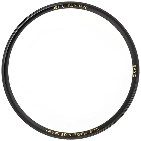 B+W 007 Clear MRC BASIC 72 mm / Ochranný filtr / MRC povlak