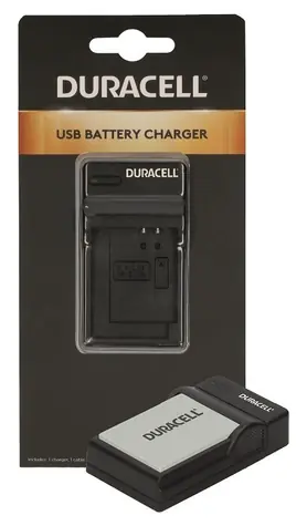 Duracell Nabíječka s USB kabelem pro Canon NB-10L černá / Nabíječka / USB / 5 V