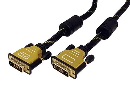 ROLINE GOLD DVI-D(M) - DVI-D(M) dual link kabel / Kabel / 3 m / Zlacené konektory / S ferity