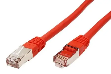 Value S/FTP patch kabel Cat6 červená, 5 m / Patch kabel / RJ45-RJ45