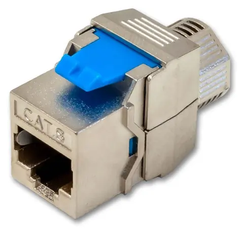 XtendLan Keystone modul RJ45 STP / Keystone modul / CAT7/CAT8 / instalace bez nástrojů