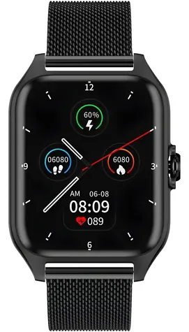 Garett Sport Activity 2 černá matná / Chytré hodinky / 1.78" AMOLED / tep & SpO2 / IP67 / Android & iOS