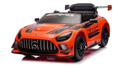 ELJET Dětské elektrické auto Mercedes-AMG GT3 oranžová / 2x25 W / Rychlost 2,5-3,5 km/h / Nosnost 30 kg