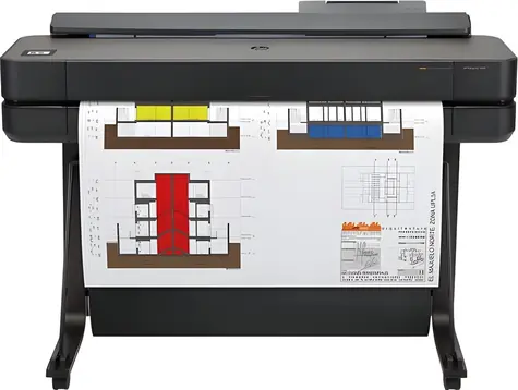 HP DesignJet T650 / Velkoformátová inkoustová tiskárna / 36" / A0 / barevná / 2400 x 1200 dpi