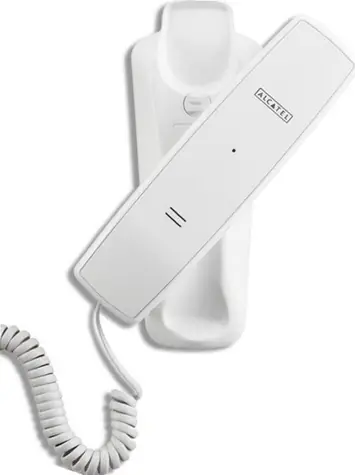 Alcatel Temporis 10 bílá / Analogový telefon
