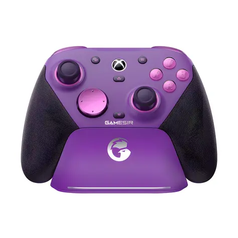 GameSir G8 Tri-Mode fialová / Herní ovladač / Xbox / PC / Android / Hallův efekt / TMR joysticky