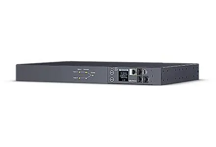 CyberPower Rack ATS PDU 1U / PDU / Switched / 12A / vstup 2x IEC C14 / výstup 12x IEC C13