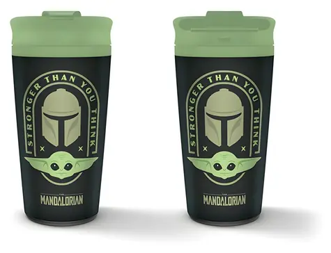 PYRAMID Cestovní hrnek Mandalorian / 450 ml / nerez