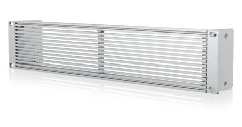Ubiquiti / Záslepný panel / větraný / 2U / 19" / hliník