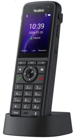 Yealink AX86R černá / Wi-Fi telefon / IP67 / Wi-Fi 6 / Bluetooth 5.0