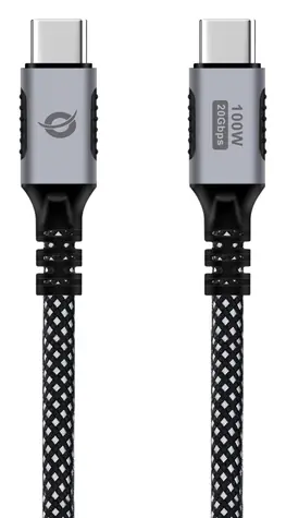 Conceptronic USB-C - USB-C černá / Kabel / USB 3.2 Gen 2x2 / PD 100W / 20 Gbit/s / 1,2 m