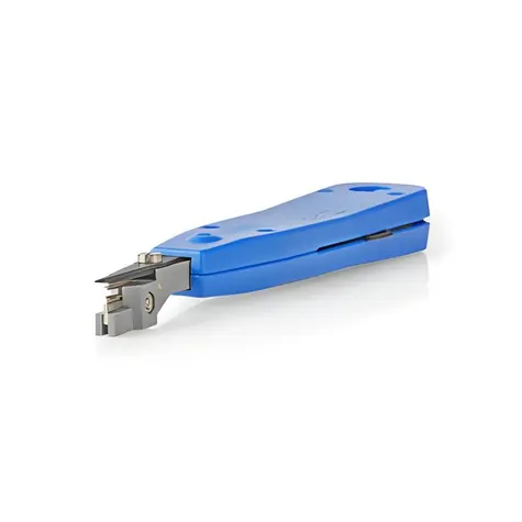Nedis Krimpovací kleště CAT6/CAT7 modrá / Krimpovací kleště / LSA/Krone / ABS / úderový mechanismus