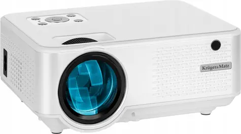 Kruger&Matz V-LED20 bílá / Projektor / LED / Full HD 1920 x 1080 / Bluetooth
