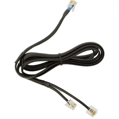 Jabra DHSG adaptérový kabel 14201-10 černá / Kabel / pro headsety PRO a Engage / kompatibilita Link