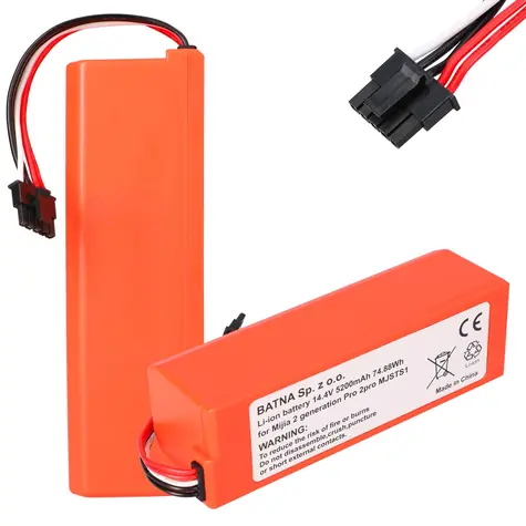 Extralink MJSTS1 / Náhradní baterie / 2600 mAh / 14,4 V / pro Xiaomi Mi Robot Vacuum-Mop Pro/Pro2