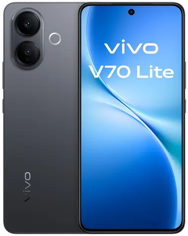 Vivo V70 Lite 5G černá / Telefon / 6,77" AMOLED / Dimensity 7400-Turbo / 6GB / 256GB / 50 MP
