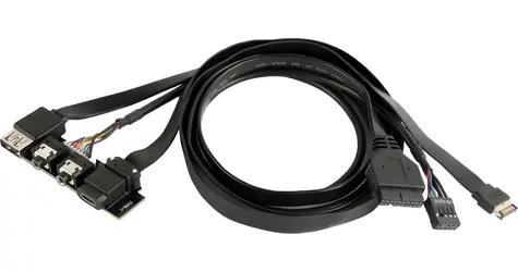 SilverStone SST-G11313530-RT / Upgrade kit předního panelu / USB Type-C / USB 3.1 Gen 2