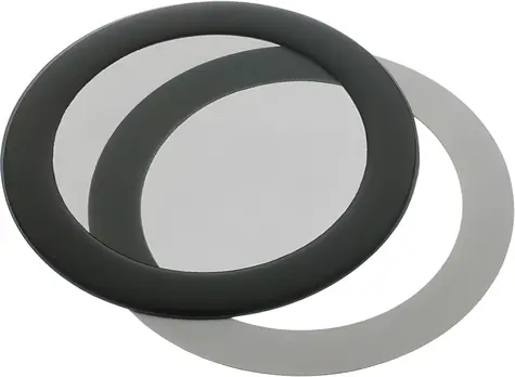 DEMCiflex Prachový filtr 80 mm černá/černá / Filtr do PC skříně / Magnetický / Kulatý