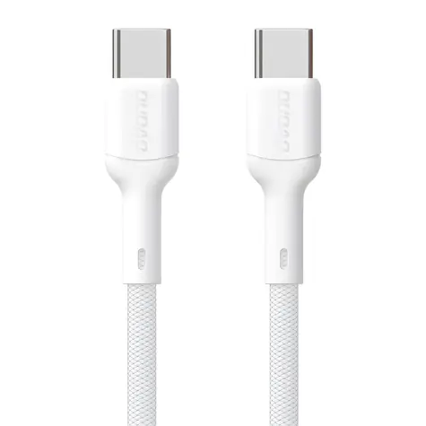 Dudao Datový kabel L9C / USB-C / USB-C / 65W / 2 m / bílá