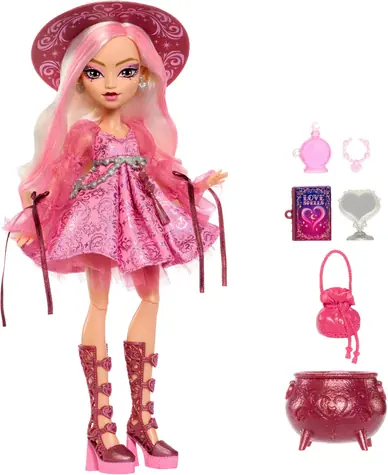 MATTEL Panenka Monster High Moonspell Magic Love (JNM26) / Plast / od 4 let