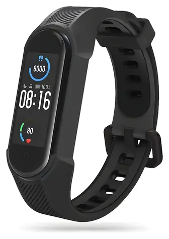 Tech-Protect Armor Strap černá / Řemínek / pro Xiaomi Mi Smart Band 5/6/7 / NFC