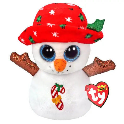TY Plyšák Brrrnie sněhulák 15 cm / Plyšák
