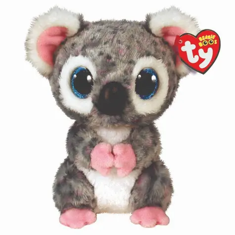 TY Plyšák Karli šedá koala 15 cm / Plyšák