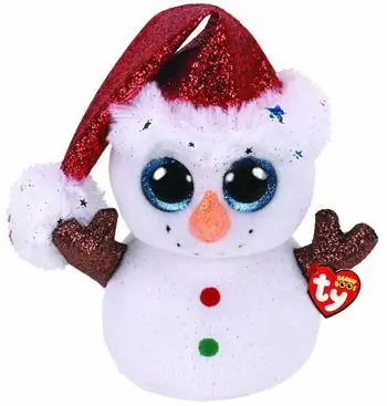 TY Plyšák Flurry sněhulák 15 cm / Plyšák