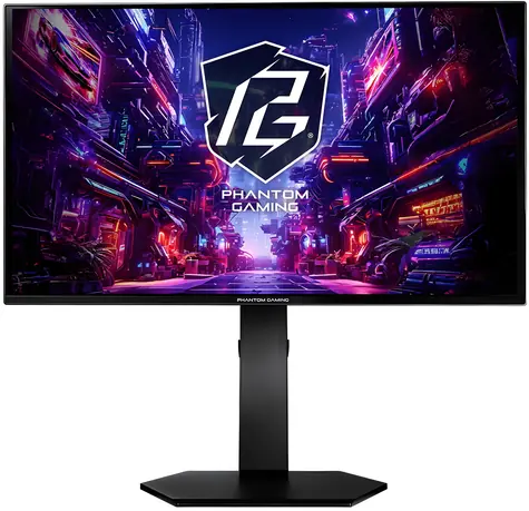 27" ASRock Phantom Gaming PGO27QSA / OLED / 2560 x 1440 / 240Hz / AMD FreeSync / 2x HDMI + 2x DP / výškově nastavitelný