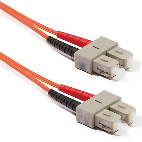 OEM Optický patchkabel SC-SC duplex OM2 10 m / Optický patchkabel / 50/125 µm / MM