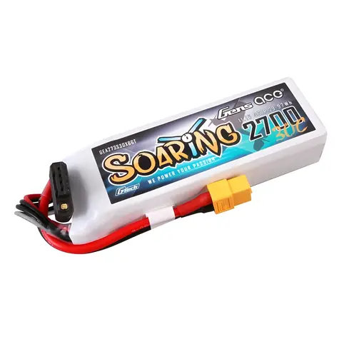 GENS ACE LiPo baterie G-Tech Soaring 2700mAh 11,1V 3S1P 30C / Konektor XT60 / 190 g