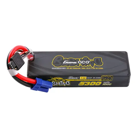 Gens ace G-Tech 5300mAh 7,4V 2S1P / LiPo baterie / 100C / EC5