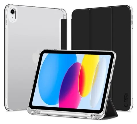Tech-Protect SC Pen Hybrid černá / Pouzdro pro Apple iPad 10.9" (2022) / schránka na stylus