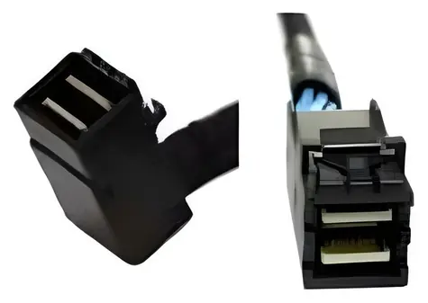 Intel Cable Kit SFF-8643 - SFF-8643 90° / Kabel / SAS / 650 mm