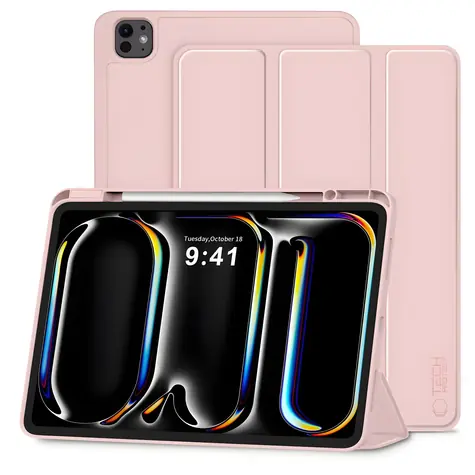 Tech-Protect SC růžová / Pouzdro pro Apple iPad Pro 13" (2024/2025) / schránka na stylus